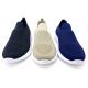 Comfortable Ladies Pull on Sneakers With Textile Lining Rubber Sole