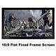 Bright 3D Projector Screen 92inch Matt White DIY Fixed Frame 16:9 Projection Screens 1080p