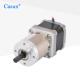 NEMA 14 Double Shaft Stepper Motor With Gearbox 19/1 35*35*28mm