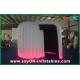Inflatable Led Photo Booth Indoor Inflatable Photobooth , Custom Made White Inflatable Cube Tent