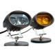 20 Watt Amber Or White Color LED Vehicle Work Light With 4D LEDs Or Reflective Cup