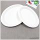 Biodegradable 10/12 Inch Oval Platters Made From Natural Sugarcane Pulp- Bamboo Dinner Plate Melamine Dinner Plate