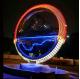 Large metal stainless steel ring sculpture project mirror polish & light ,Stainless steel sculpture supplier