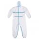 Single Use Disposable Safety Coveralls Protective Clothing Against Infection