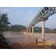 GB Truss Steel Structure , Hot - Dip Galvanized Steel Frames Bridge