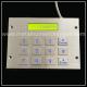 Vandal Proof 16 Button Keypad With Display For Vending Machine