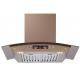 Stainless Steel Glass Arc Chimney Hood with App Control Low Noise 183W 15-17 m3/min
