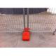 Removable Construction Security Fencing Panels AS4687 supplied 2.1m*2.5m OD35mm tubing x thick 1.8mm wall thick