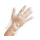 Clear Color Disposable Medical Gloves Strong Tensile Strength For Hygiene Inspection