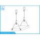 1.5mm Special Cable Hanging Kit , Panel Lamp / LED Pendant Light Cable Kit