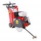 Walk Behind 13hp Floor Saw Cutting Machine , 400mm Depth Cement Saw Cutter