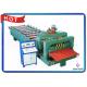 Galvanized Steel Trapezoidal Roll Forming Machines High Effiency With Anti Rust Roller
