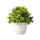 Lightweight Small Potted Artificial Flowers Plastic Bonsai Plants
