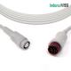 PVC TPU Mindary 12 PIN IBP Adapter Cable ISO13485 Mindray Transducer
