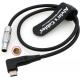 Alvin's Cables Right Angle USB C to 2-Pin PD Cable for Cinema Gear