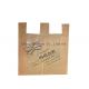 Colored Plastic Merchandise Bags For Grocery , Recycled Reusable Plastic Shopping Bags 40 Micro