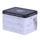 Music tin, tin box with music device, gift tin, decorative tin, metal packaging,