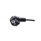 VDE Approval European 3 Pin 16A 250V Plug H05VV-F Power Cord for Electric Skillet