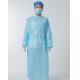 Dust Proof Non Woven Sms Non Woven Isolation Gown with Waistband