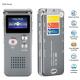 Digital Audio Voice Recorder, 16GB Multifunctional Dictaphone / MP3 Player with