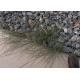 Scour Resistant Retaining Wall 2.7mm Plastic Coated Mesh