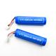 INR 18650 Lithium Ion Battery Cell 3.7v 3000mah Rechargeable With Connector