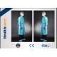 Non Toxic Disposable Surgical Gowns Non-sterile Customized Size With Tie/Hook