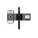Foldable 3 in 1 Wireless Charger 6.5V-9V/2A Output Voltage and Current for Travel