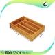 Totally bamboo expandable utility drawer organizer