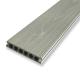 Frosted Lightgray Exterior Anti Slip Co Extrusion WPC Decking 140x25mm