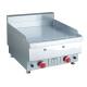 Gas Cooking Lines , 120 - 300 Degree Countertop Commercial Electric Griddle