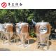 80mm PU 600L Beer Fermentation Tank Side Manhole 1.6 ㎡ Heat Area 280 KG Weight