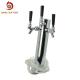 All Brushed Stianless Steel 3 Faucet Draft Beer Tower