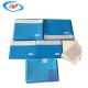 Disposable Nonwoven Universal Pack With Side Drape And Top Drape For General Surgery