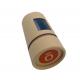Flexo Paper Tube Packaging With Window , 2mm Clear Window Box Packaging