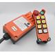 12 Volt 500m Industrial Crane Remote Control 8 Single Speed Buttons