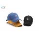 100% Cotton Polyester Fabric Pure Color Sport Baseball Caps With M Letter