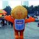Giant Inflatable Cartoon Mascot Customized Oxford Cute Advertising