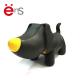 Black Dog Plastic Piggy Bank Toy Non Phthalate Pvc ABS Pu Material