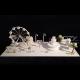 Minimalism White Architectural Model Making Supplies 3D Printing Gift