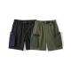 Summer Casual Men'S Shorts Loose Large Pocket Color Contrast Trend Pants
