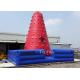 Exciting Outdoor Inflatable Sports Games , Red Inflatable Climbing Wall OEM & ODM