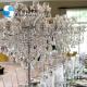ZT-325 Gorgeous wedding table decoration crystal candle chandeliers