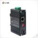 Din Rail Mini Industrial Media Converter 10G Copper To 10GBASE-X SFP+