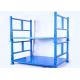 Portable Stacking Nestainer Storage Racks For Fabric Roll Warehouse Storage