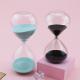 Flat Glass Hourglass 60 Minute Sand Timer ISO9001 approved