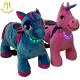Hansel plush horse animal scooter and electric animal scooter ride with motorized animals coin operated made in china