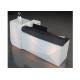 Convenience Store Cash Register Counter , Customized Retail Sales Counter For Retail Store