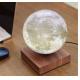 wireless magnetic levitation floating 3D moon lamp light 6inch night lamp for decor gift