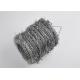 Hot Dipped Galvanized Barbed Wire Reverse Twist 20cm Aperture